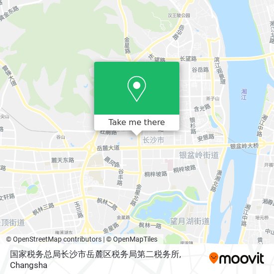 国家税务总局长沙市岳麓区税务局第二税务所 map