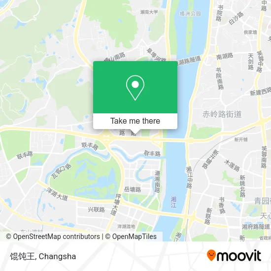 馄饨王 map