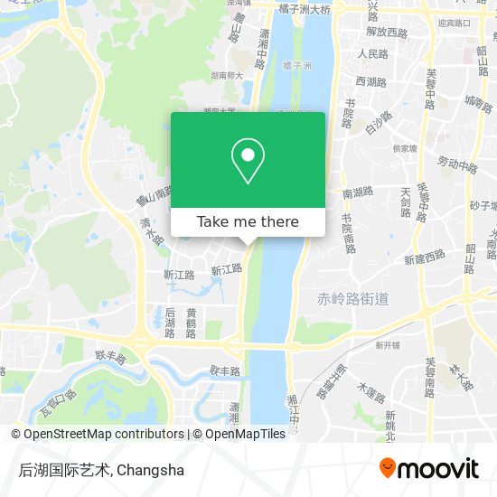 后湖国际艺术 map