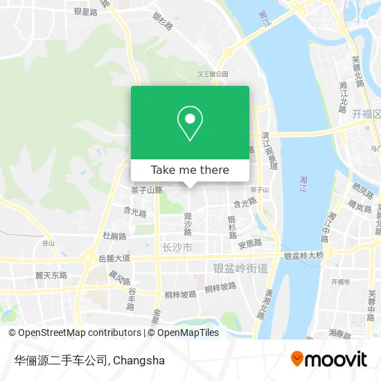 华俪源二手车公司 map