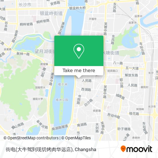 街电(大牛驾到现切烤肉华远店) map