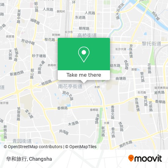 华和旅行 map