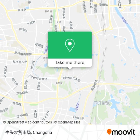 牛头农贸市场 map