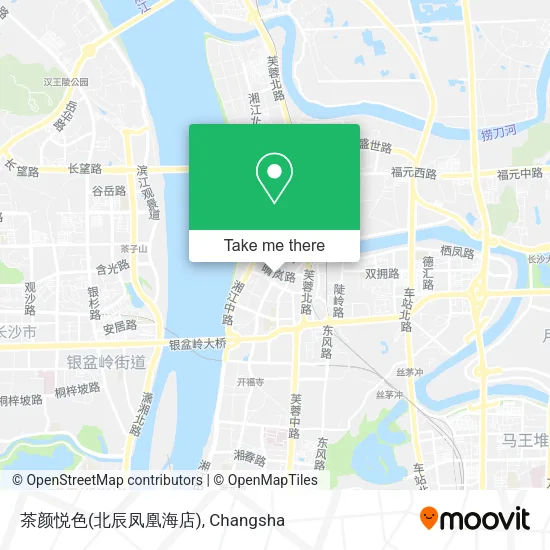 茶颜悦色(北辰凤凰海店) map