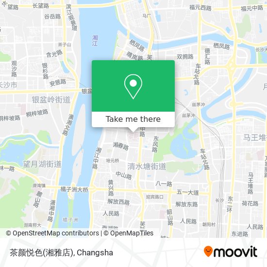 茶颜悦色(湘雅店) map