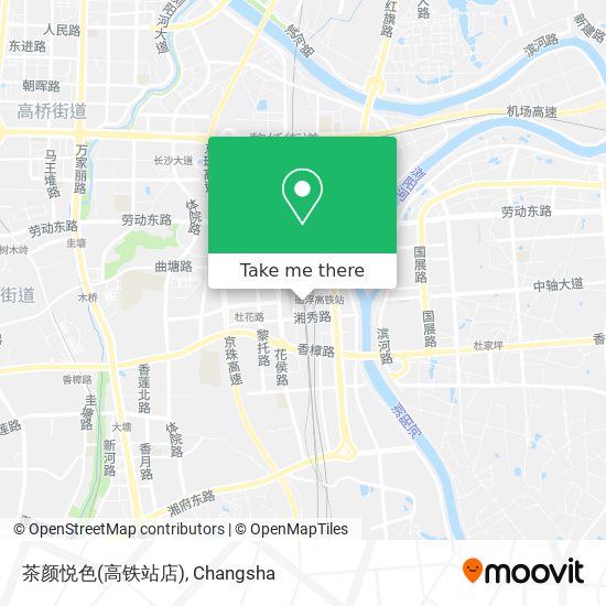 茶颜悦色(高铁站店) map