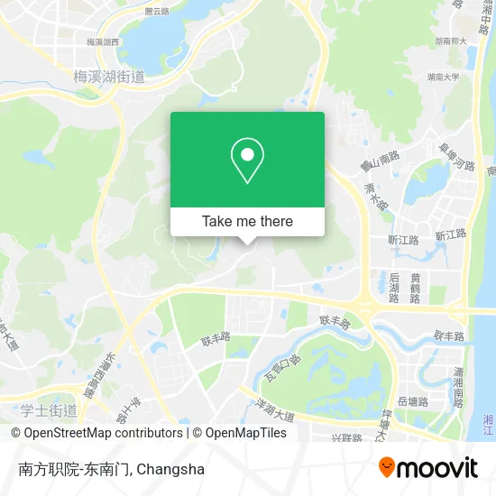 南方职院-东南门 map