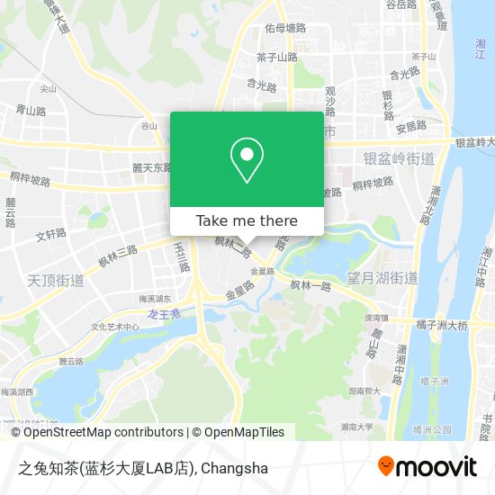 之兔知茶(蓝杉大厦LAB店) map