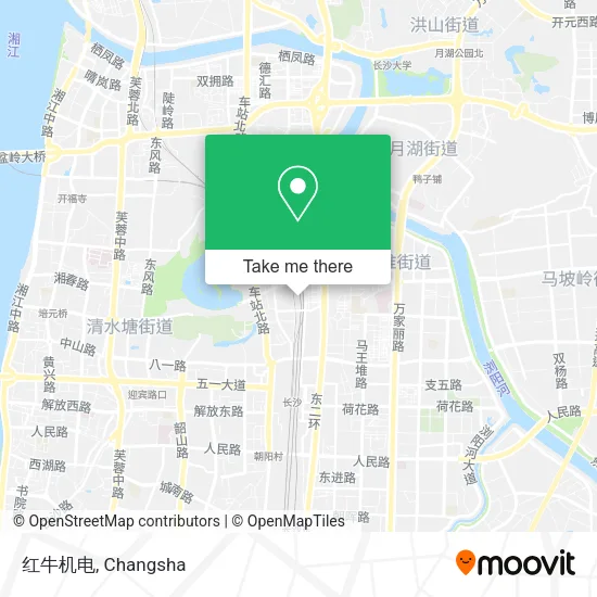 红牛机电 map