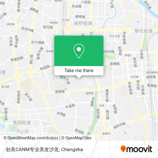 创美CANM专业美发沙龙 map