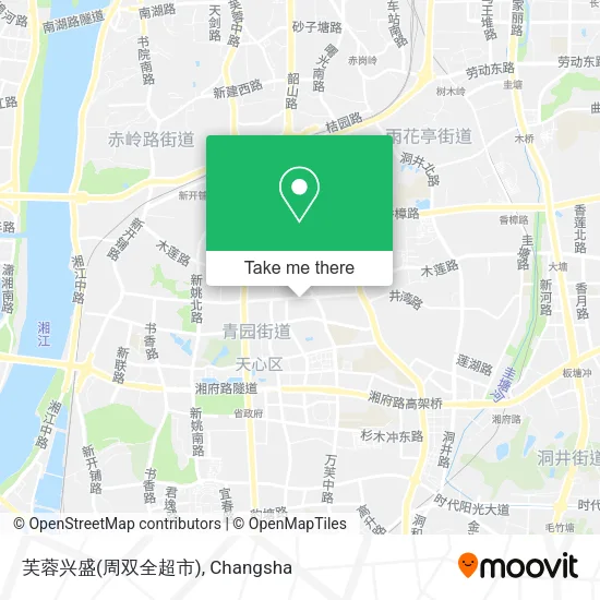 芙蓉兴盛(周双全超市) map