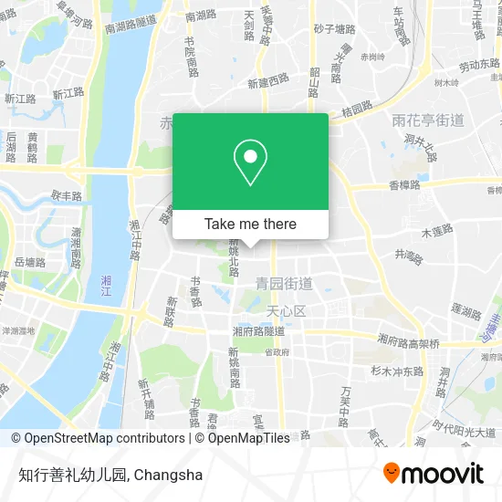 知行善礼幼儿园 map