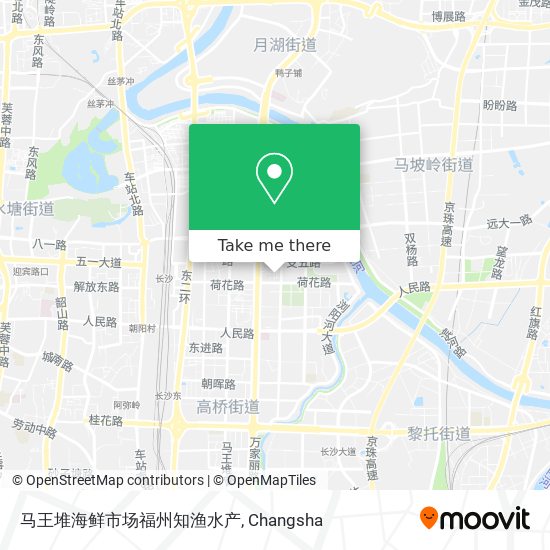 马王堆海鲜市场福州知渔水产 map