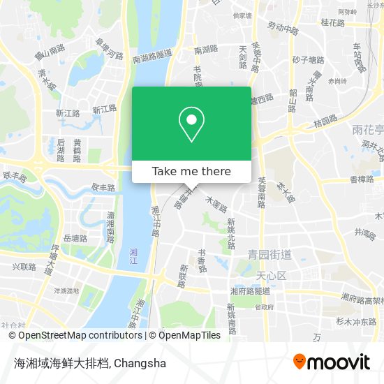 海湘域海鲜大排档 map
