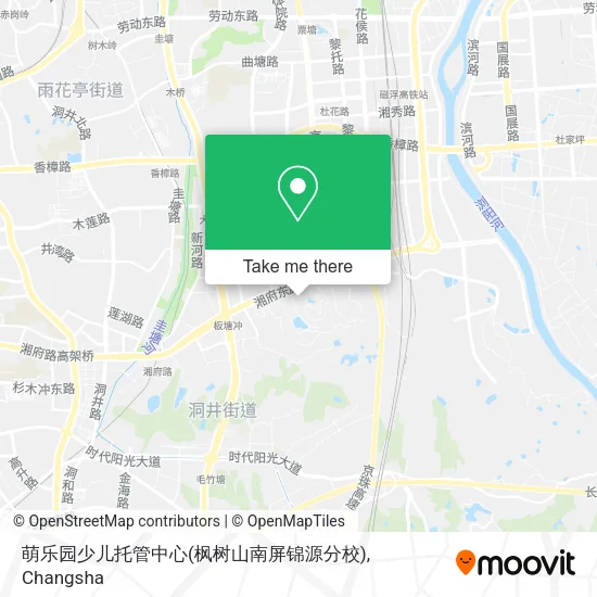 萌乐园少儿托管中心(枫树山南屏锦源分校) map
