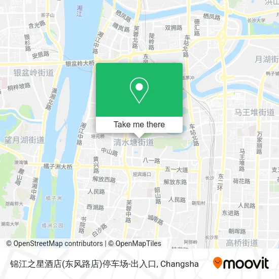 锦江之星酒店(东风路店)停车场-出入口 map