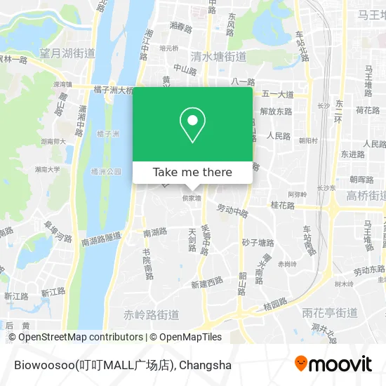 Biowoosoo(叮叮MALL广场店) map