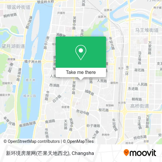 新环境房屋网(芒果天地西北) map
