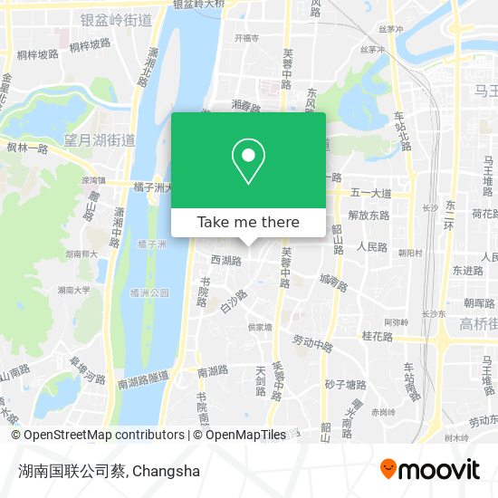 湖南国联公司蔡 map