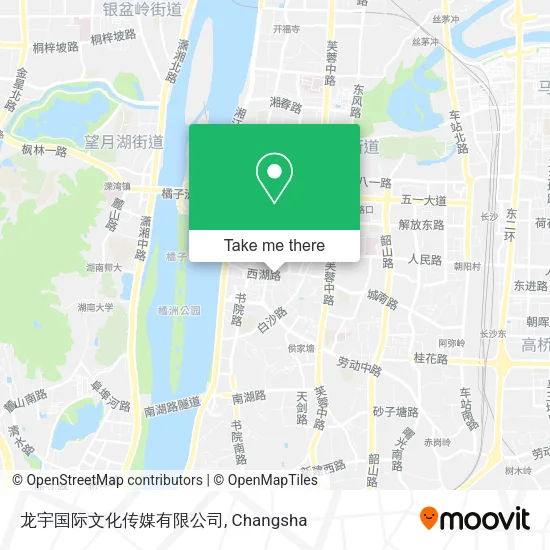 龙宇国际文化传媒有限公司 map