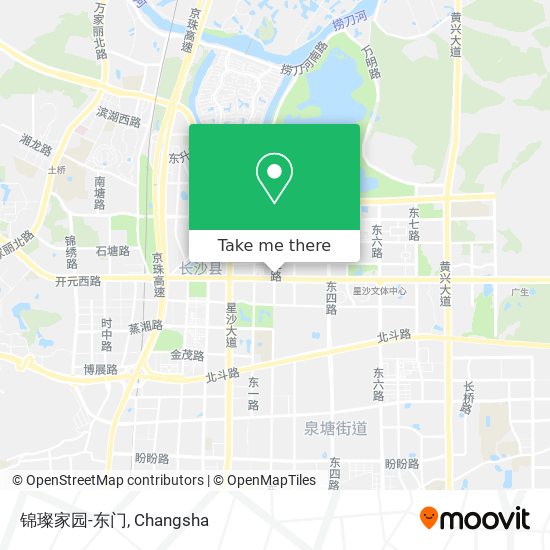锦璨家园-东门 map