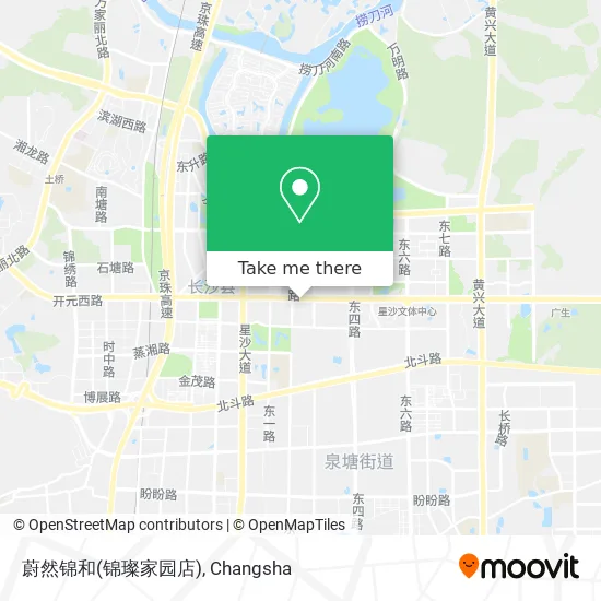 蔚然锦和(锦璨家园店) map