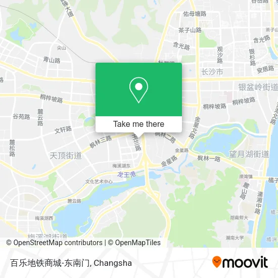 百乐地铁商城-东南门 map