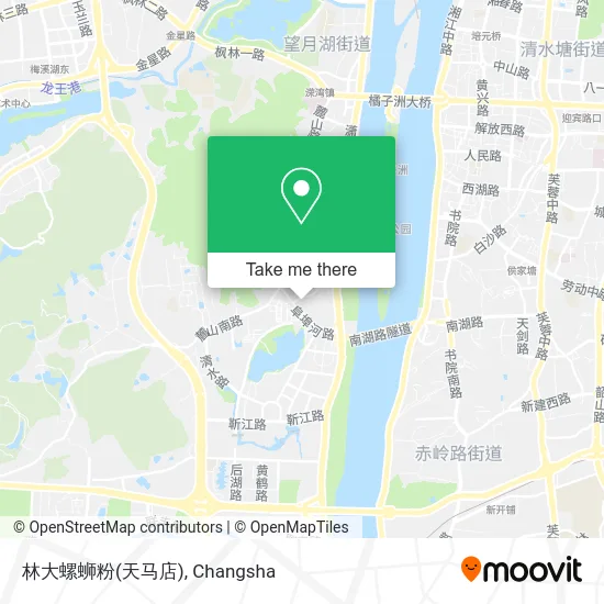 林大螺蛳粉(天马店) map