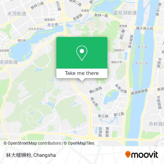 林大螺蛳粉 map