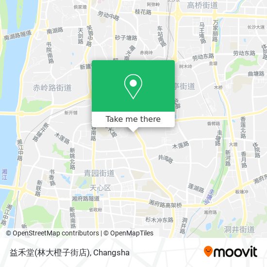益禾堂(林大橙子街店) map