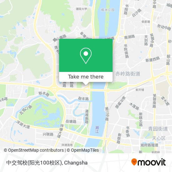 中交驾校(阳光100校区) map