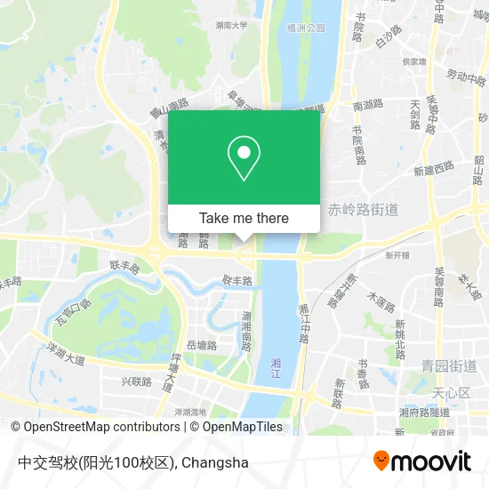 中交驾校(阳光100校区) map
