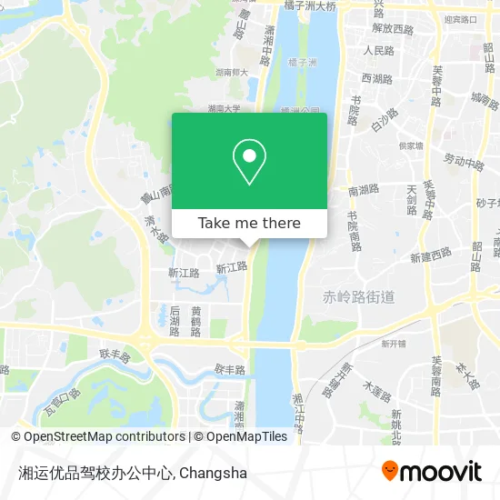 湘运优品驾校办公中心 map