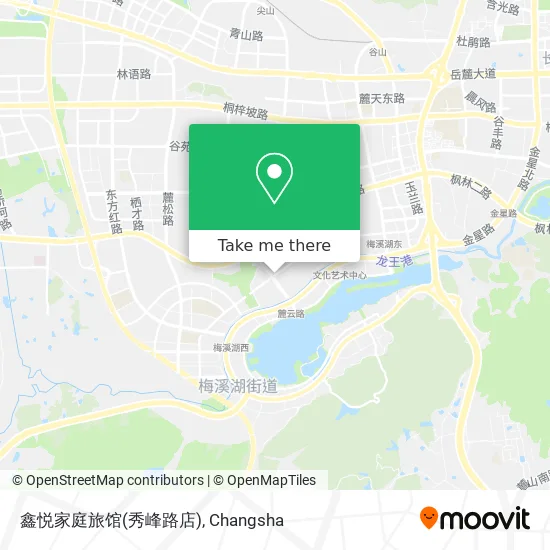 鑫悦家庭旅馆(秀峰路店) map