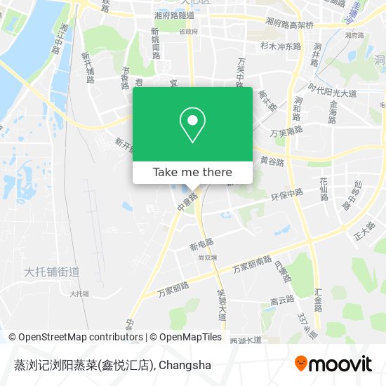 蒸浏记浏阳蒸菜(鑫悦汇店) map