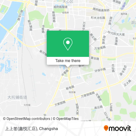 上上签(鑫悦汇店) map