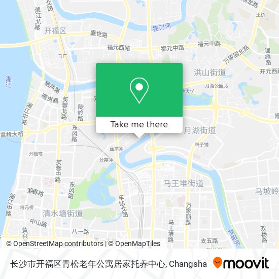 长沙市开福区青松老年公寓居家托养中心 map