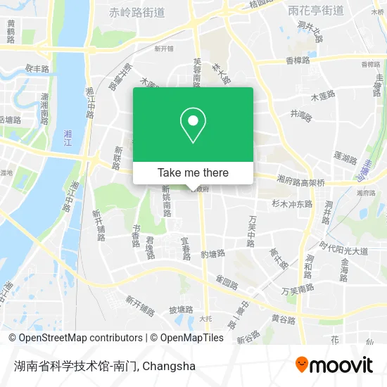 湖南省科学技术馆-南门 map