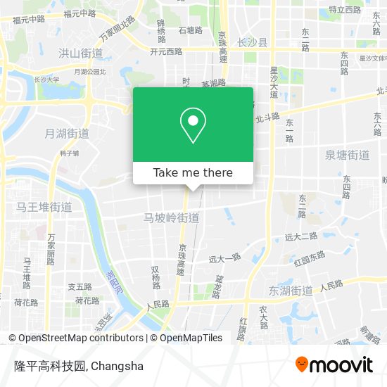 隆平高科技园 map