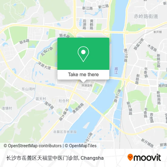 长沙市岳麓区天福堂中医门诊部 map