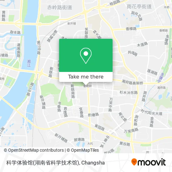 科学体验馆(湖南省科学技术馆) map