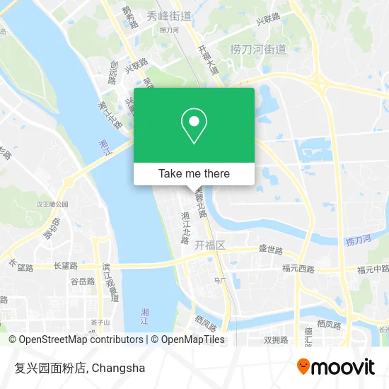 复兴园面粉店 map