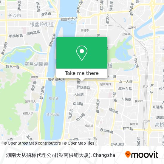 湖南天从招标代理公司(湖南供销大厦) map