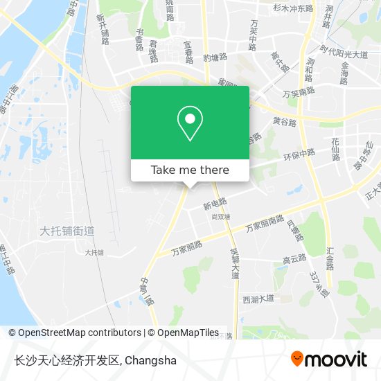 长沙天心经济开发区 map