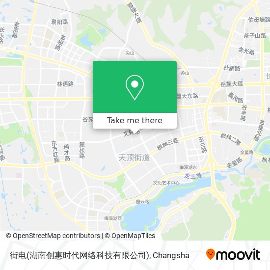 街电(湖南创惠时代网络科技有限公司) map