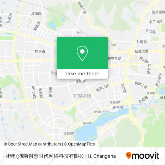 街电(湖南创惠时代网络科技有限公司) map