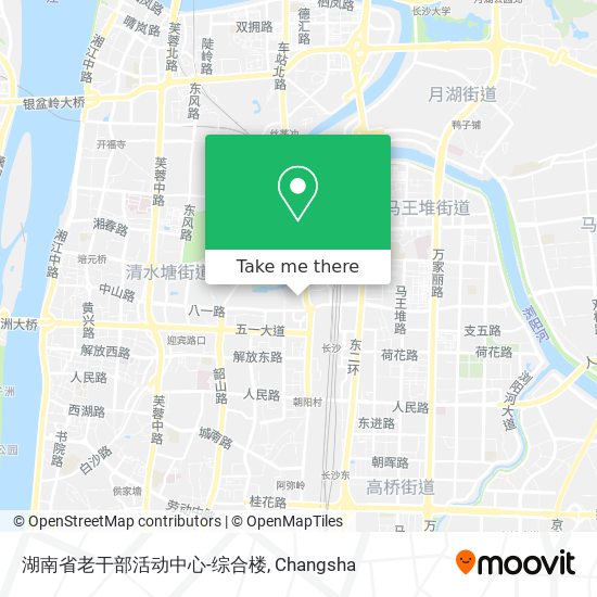 湖南省老干部活动中心-综合楼 map