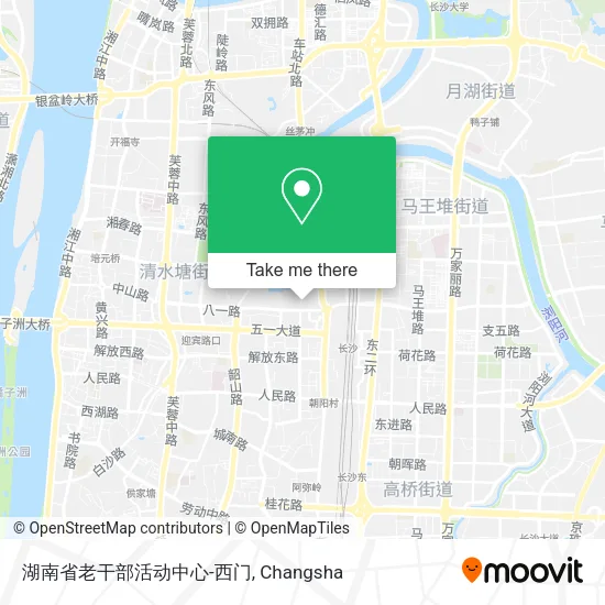 湖南省老干部活动中心-西门 map