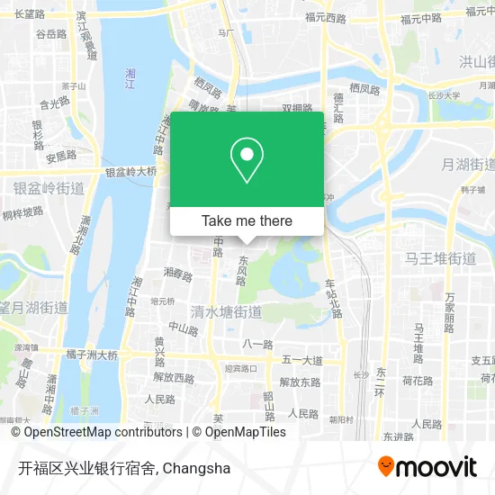 开福区兴业银行宿舍 map