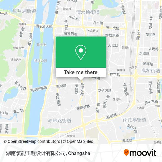 湖南筑能工程设计有限公司 map